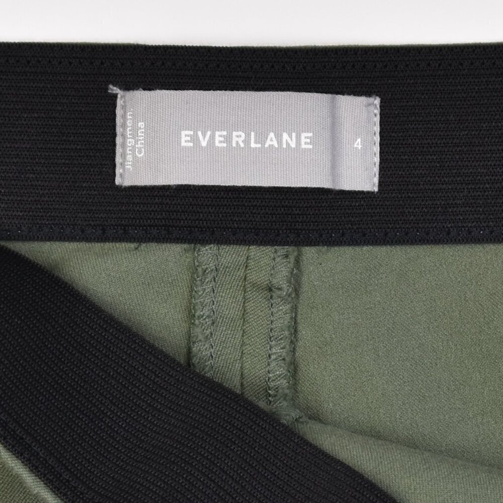 Everlane The Side-Zip Stretch Ponte Crop Cotton Pants - 4 - Picture 7 of 8